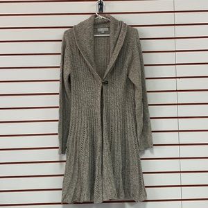 Carolyn Taylor CL tan/white Cardigan